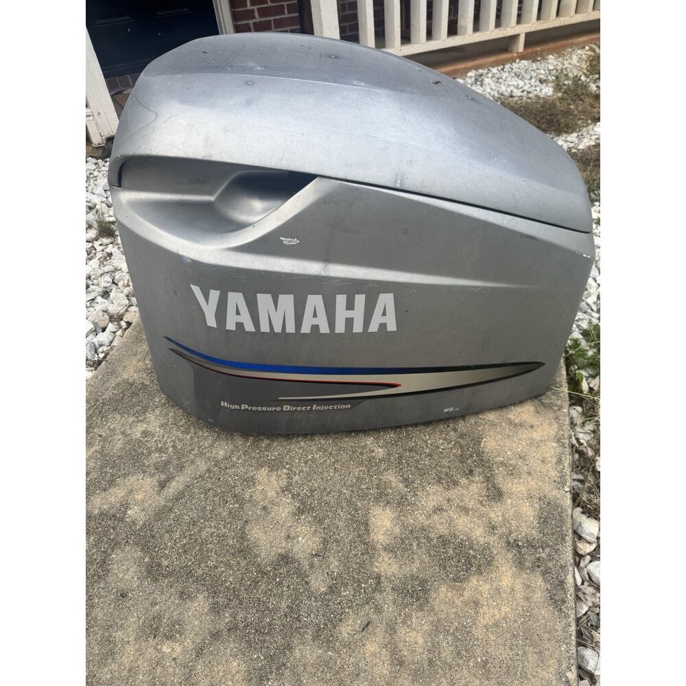 Yamaha Outboard Engine Cowling Cover HPDI Gray OEM Motor Cover